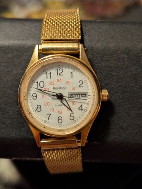 Armitron Gold-Tone Women's Bracelet Quartz Watch
